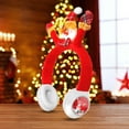 thumbnail image 6 of Wadada Christmas Plush Wireless Headphones Over Ear, Animation Christmas Tree Plush Head Decoration Bluetooth, Lightweight Folding Stereo Bass Bluetooth Headset, for Girls Teenagers and Adults, 6 of 6