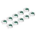 thumbnail image 1 of Unique Bargains Non Shunted T8 Lamp Holder Socket Light Socket LED Fluorescent Tube White Green 10 Pack, 1 of 4