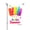 Color 2, variant on AMHNF Pineapple Welcome Garden Flag With Pink Bow And Polka Dots For Home Outdoor Garden Yard Decor 12x18 inch