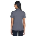 thumbnail image 2 of CORE365 CE101W Women's Balance Colorblock Performance Piqué Polo-True Royal/ Carbon-L, 2 of 3