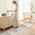 thumbnail image 3 of x Area Rug Living Room Rugs - Washable Neutral Modern Abstract Soft Thin Large Rug Indoor Floor No Slip Rug Carpet for Bedroom Under Dining Table Home Office Decor -, 3 of 9