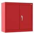 thumbnail image 3 of Sandusky 22-Gauge Welded Steel Wall Mounted Garage Storage Cabinet, Red, 3 of 6