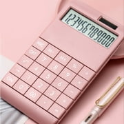 Chmadoxn Solar Powered Calculator Large Display And Buttons Clear Large LCD Display For Office School Home And Business Use Solar Calculator