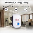 thumbnail image 5 of Ultrasonic Insect Rodent Repeller 6 Pack, Indoor Electronic Insect Repeller, Ifor Mosquitoes/Cockroaches/Mice/Spiders/Flies, 5 of 5