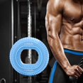 thumbnail image 2 of Grip Strengthener,wrist strengthener finger gripper hand carpal,forearm rock climbing resistance train basketball,trainer stretcher silicone workout strength grips,grippers exerciser Light Blue, 2 of 8