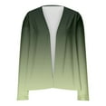 thumbnail image 5 of IMENGL cardigans d'Été Légers à Manches Longues à devant Ouvert, Noir 2TG, Taille M-2TG, 5 of 5