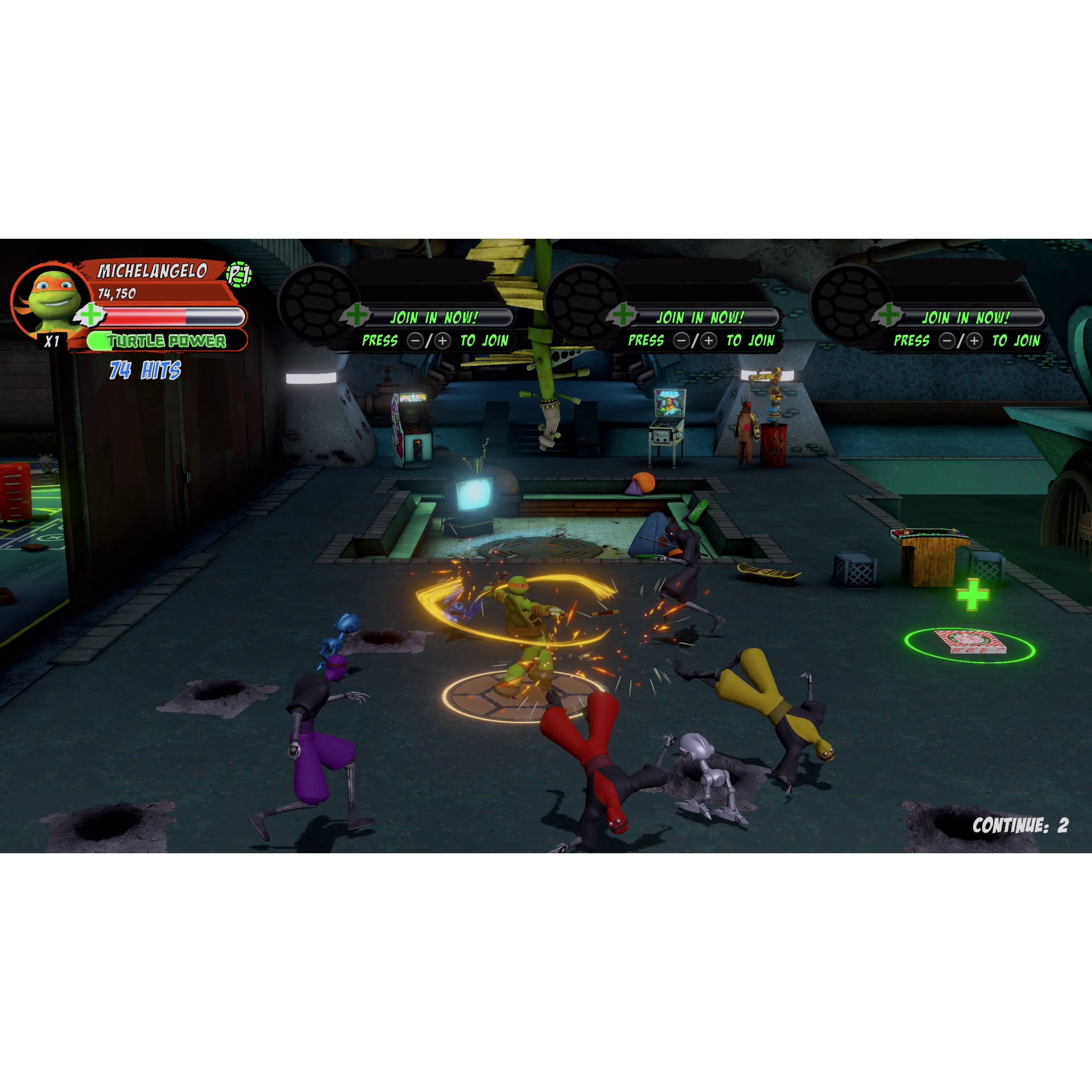 Teenage Mutant Ninja Turtles Arcade: Wrath of the Mutants Ninja Edition - Nintendo Switch 2 Game