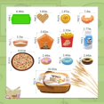 thumbnail image 1 of Kids Play Kitchen Toys Set , Pretend Play Food Toys for Toddlers, Plastics Pizza Accessories with Basket, Gifts for Boys Girls, 1 of 6