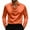 Orange, variant on Xzbqbs Mens Solid Stretch Dress Shirts Long Sleeve Slim Fit Shirts Formal Business Prom Party Wedding Shirts Golf Shirts for Men