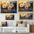 thumbnail image 4 of Designart "Morning Moments with Dandelions IV" Floral Floater Framed Canvas Art Print, 4 of 7