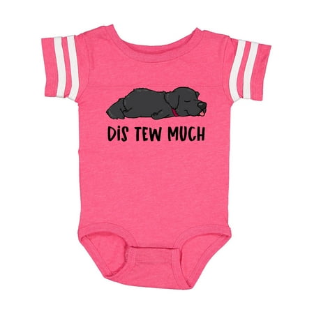 

Inktastic Napping Dis Tew Much Flat-Coated Retriever Gift Baby Boy or Baby Girl Bodysuit