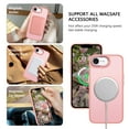 thumbnail image 2 of GAOBAO Magnetic Case for iPhone 16e, Compatible with MagSafe, Skin Feel Shockproof Anti-Fingerprint Protective Cover for 6.1", Pink, 2 of 7