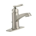 thumbnail image 2 of Moen 6200SRN Boardwalk Spot Resist Brushed Nickel one-Handle Bathroom Faucet, 2 of 4