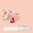 thumbnail image 4 of 10 Pack Baby Ear Nose Belly Button Plastic Cleaning Tweezers Baby Tweezers Pliers, 4 of 5