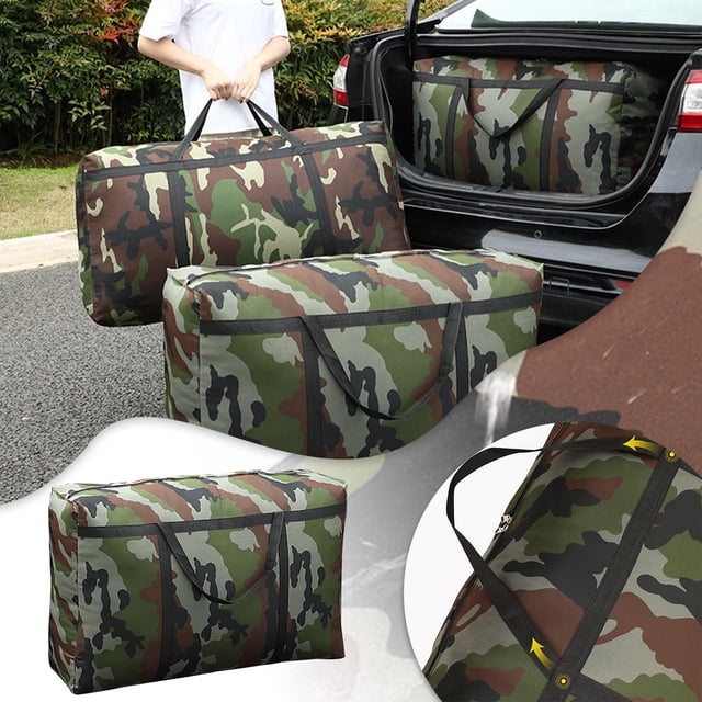 Home Textile Storage - Portable Moving Bag Woven Quilt Storage Bag Thickened Cloth Luggage Packing Solution for Efficient Organization