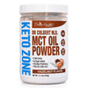 Dr. Colbert, MD MCT Oil Powder | Hazelnut Flavor | by Divine Health | Keto Zone | Coffee Creamer | 70% C8 30% C10 | 0 Net Carbs | Gluten Free | 30 Day Supply | 330g