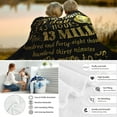 thumbnail image 5 of DAJU 50th Anniversary Blanket Gifts Blanket Flannel Soft and Comfortable Anti static Bed Sofa Blanket(50*60inch), 5 of 5
