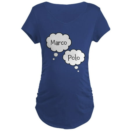 

CafePress - Marco Polo Maternity Maternity T Shirt - Maternity Dark T-Shirt