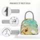 thumbnail image 4 of Fotbe Starfish And Seashell On The Beach Bolsa de Almuerzo con Estampado, Lonchera Aislada, Contenedor de Comida Reutilizable Tipo Cooler a Prueba de Fugas, 4 of 6