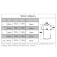 thumbnail image 3 of Qarigey Camiseta de mujer con cuello en V Blusa de manga corta Botón casual Top plisado Prendas para la parte del cuerpo Verde SG, 3 of 5