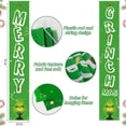 thumbnail image 2 of 2 Pcs Christmas Door Banner, Green Monster Hanging Decoration for Wall Front Door Home Yard Garage Indoor Outdoor Decor 2024 D, 2 of 6