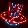 thumbnail image 3 of Handmadetneonsign UFO Ice Cream Neon Sign, Ice Cream Store Wall Art Decor, Home Bar Pub Wall Decor, 3 of 5