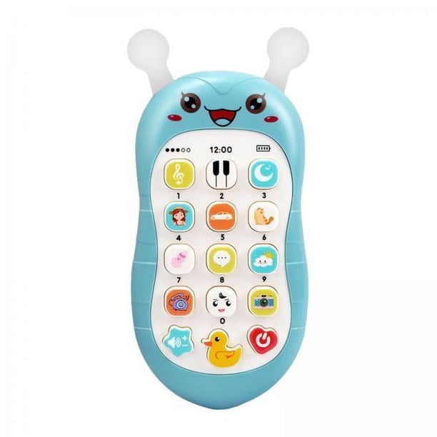 Juguetes para telefonos,Teléfono musical bilingüe para bebé,Teléfono móvil para niños,aprendizaje electrónico,smartphone,Juguetes educativos interactivos de aprendizaje para niños,Juego