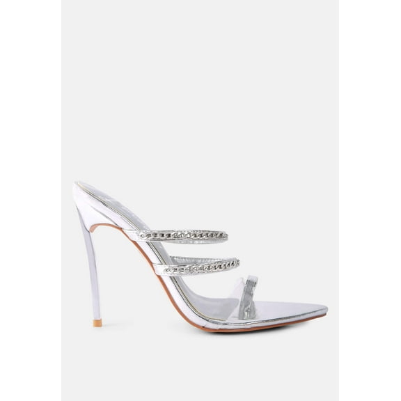 Tickle Me Toe Ring Stiletto Sandals