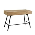 thumbnail image 6 of Linon Kessinger 44" Writing Desk with 3 Drawers, Natural and Black, 6 of 12