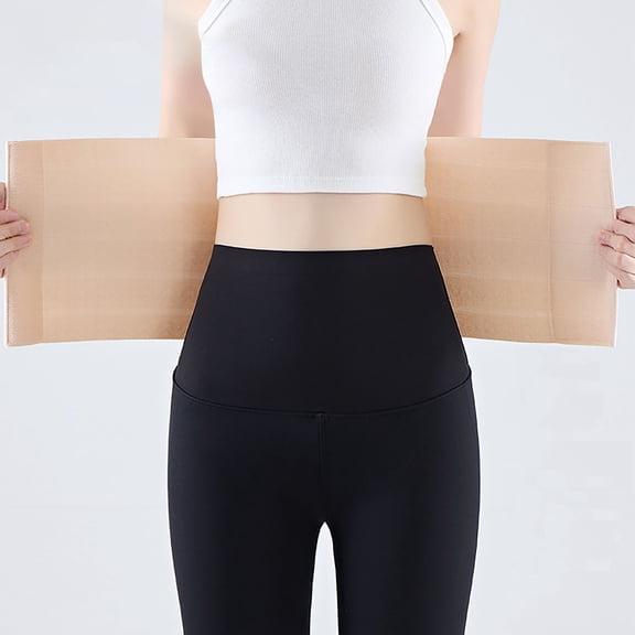 Qepwscx Waist Trainer for Women Snatch Bandage Wrap Workout Waist Trimmers for Gym Sport Breathable Cincher Corset Sport Girdle Body Shaper