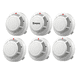 thumbnail image 1 of Set Detector De Humo Bloosom  Con Alta Cobertura Y Alarma Con Sonido 6pcs Blanco, 1 of 4