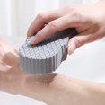 thumbnail image 1 of Esponja de baño exfoliante suaveherramienta masajeadora exfoliante (gris) Ehuebsd cuidado belleza, 1 of 9