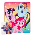 thumbnail image 6 of My Little Pony Rainbow Surprise Silk Touch Sherpa Throw Blanket, 6 of 6