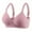 Pink, variant on Odeerbi Plus Size Bras for Women Comfortable Breathable Underwear No Rims Coffee