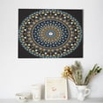 thumbnail image 6 of Gukieu Dot Mandala Print Horizontal Canvas Decorative Painting 12x16 Inch Shrinkage Resistant Frame Hanging Home Wall Art Decor, 6 of 6