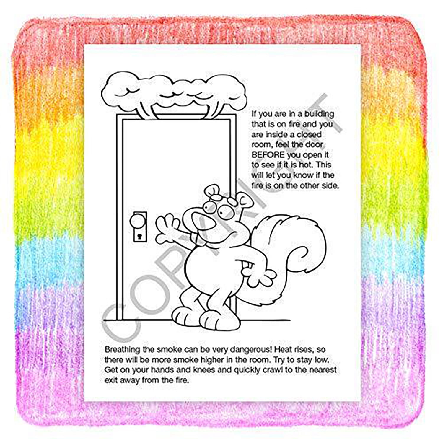 25 Pack - A Trip to The Fire Station Kid's Educational Coloring & Activity Books