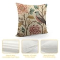 thumbnail image 4 of ARISTURING Vintage Floral Bird Lumbar Pillow Covers Pink Green Flowers Leaves Decorative Throw Pillows For Couch Chinoiserie Pillow Cases Home Decor For Sofa Bed Porch Living Room Outdoor, 4 of 5