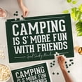 thumbnail image 2 of Lantern Press 1000 Piece Jigsaw Puzzle, Great Smoky Mountains, Camping is S'more Fun, Rustic, Simply Said, 2 of 5