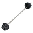 thumbnail image 2 of Wheel Crash Protector, Stainless Steel Front Axle Slider Wearproof Durable Black  For Upgrade, 2 of 8