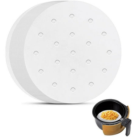 

Air Fryer Disposable Paper Liner for Air Fryer Natural Parchment Paper Non-Stick Air Fryer Liners Cooking Paper Oil-proof Water-proof Food Grade Parchment