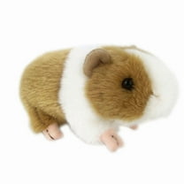A Simulation Mouse Toy Hamster Model Pet Toy, Stuffed Hamster Cute Toy, Simulated Hamster Toy for Cat or Dog,1 x Plush Hamster,Brown&White
