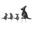 thumbnail image 2 of Plugin Fall Decor, Garden Stakes Iron Art Decor Exquisite Craftsmanship 4pcs  for Courtyard, 2 of 7