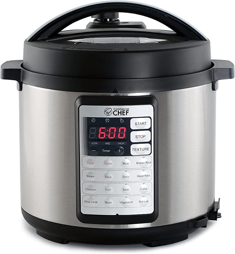 Details about   Pressure cooker Non-Stick Multi Function Pressure Cooker 500 W Rice Slow 6 L 