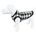 thumbnail image 4 of Luvable Friends Dog Pet Dog and Cats Cotton T-Shirts 2pk, Camo Plaid, Medium, 4 of 6