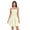 Cream Yellow Polka Dot, variant on Dailycode Summer Dresses for Women Strapless Casual Beach Cover Ups Mint White Polka Dot Tube Top Sundress