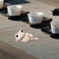 thumbnail image 2 of GROWTH TANK Frog Statue Collectable Decorative Handmade Artwork Tea Pet Ornament for Chinese Side Lying, 2 of 9