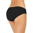 thumbnail image 2 of Michael Kors Shirred Bikini Bottoms Black LG New with box/tags, 2 of 3