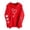 #270-Red, variant on Craaazy Women's Heart Print Graphic Long Sleeve Hooded Sweatshirts with Pockets Gifts