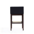 thumbnail image 5 of Kingsley 38 in. Black and Dark Walnut Beech Wood Barstool, 5 of 5