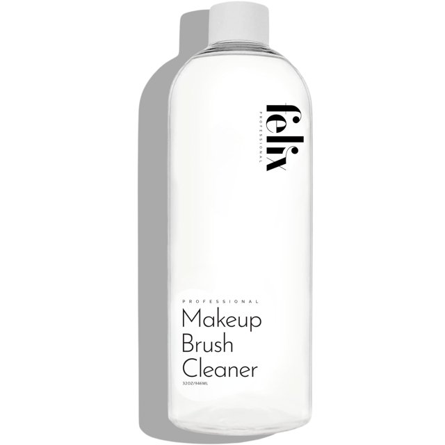 Limpiador de brochas de maquillaje Felix Professional 946 ml, sin enjuague